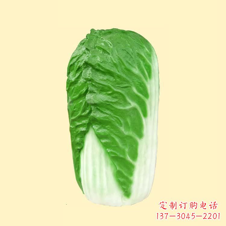 安阳玻璃钢大白菜雕塑