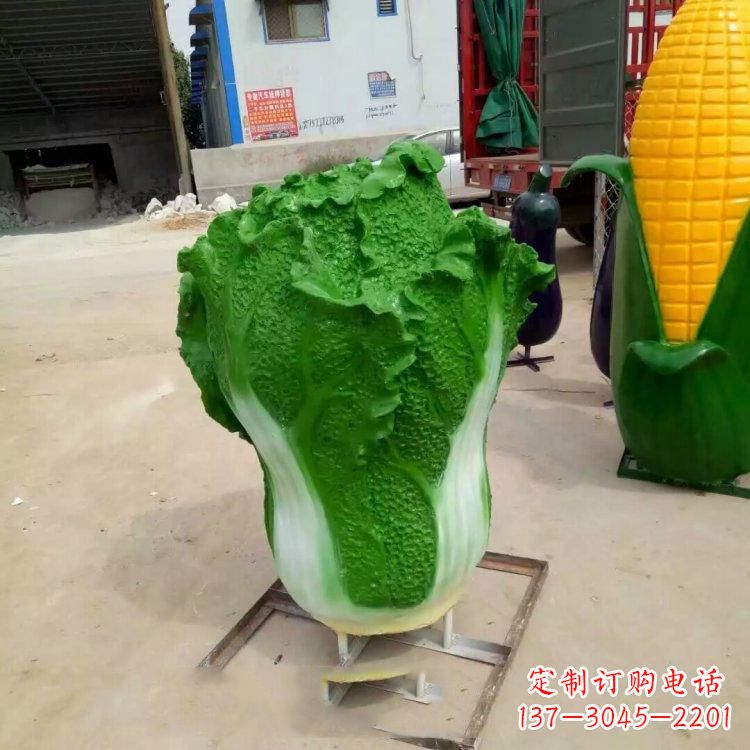 安阳玻璃钢仿真白菜雕塑