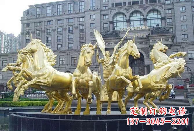 安阳阿波罗战车雕塑