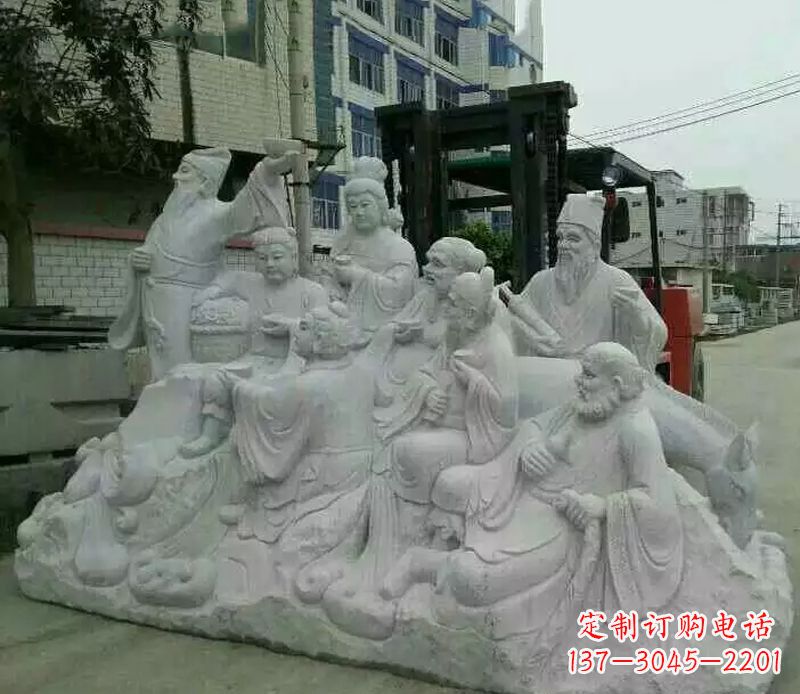 安阳八仙过海石雕