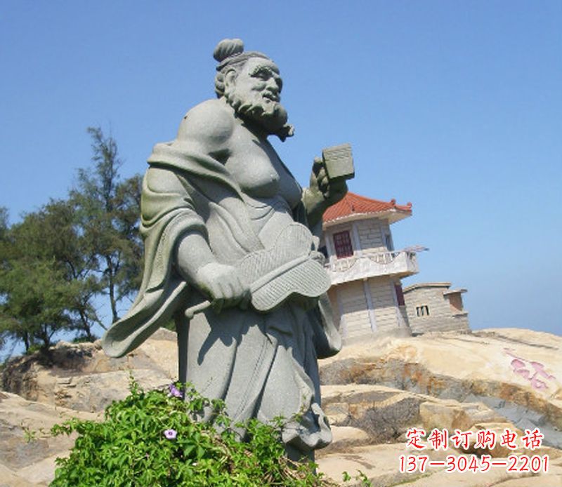 安阳八仙汉钟离石雕
