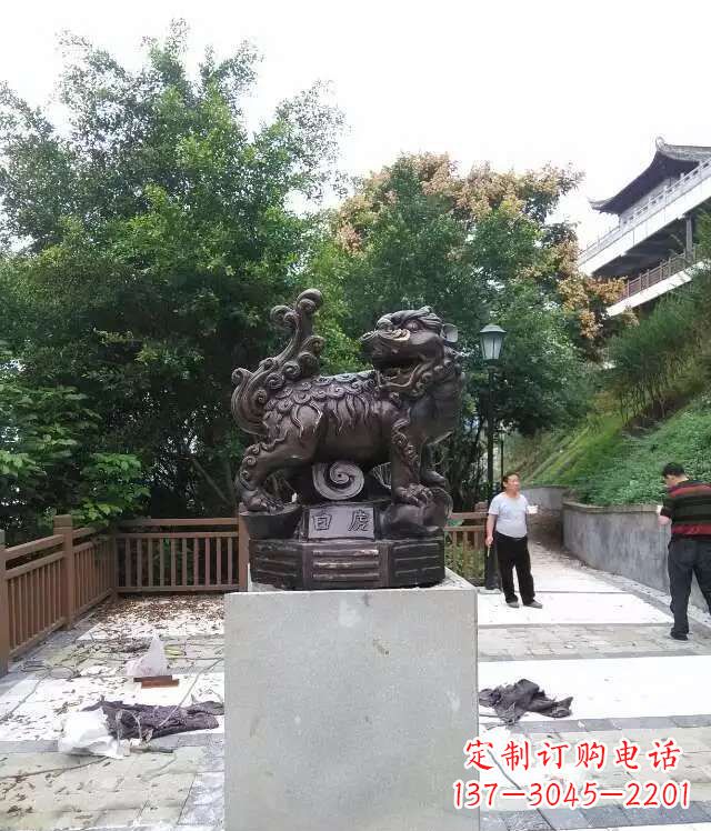 安阳白虎神兽雕塑