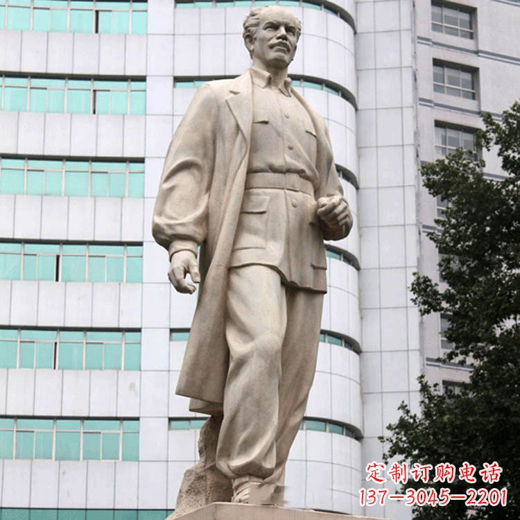 安阳白求恩名医雕塑-医院医学院名人石雕