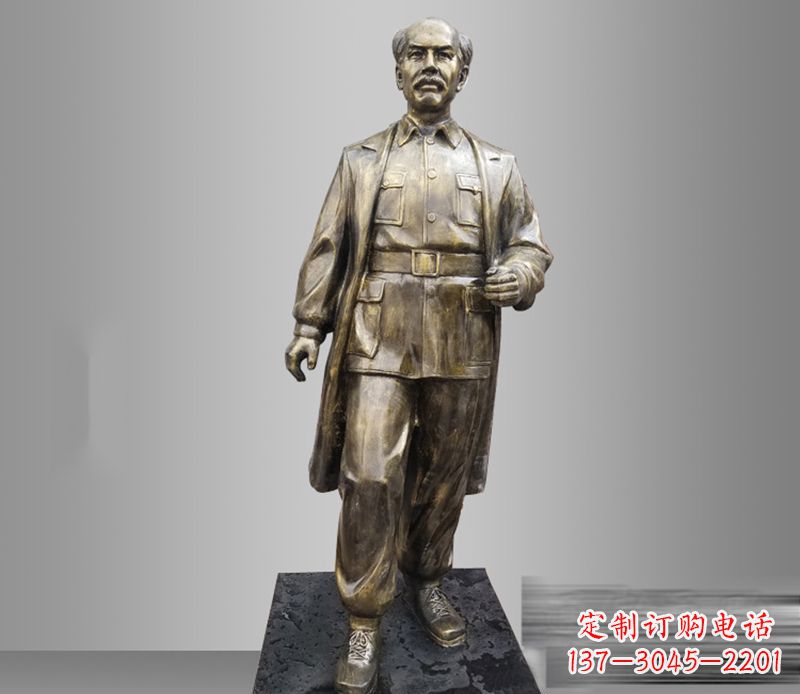 安阳白求恩铜雕