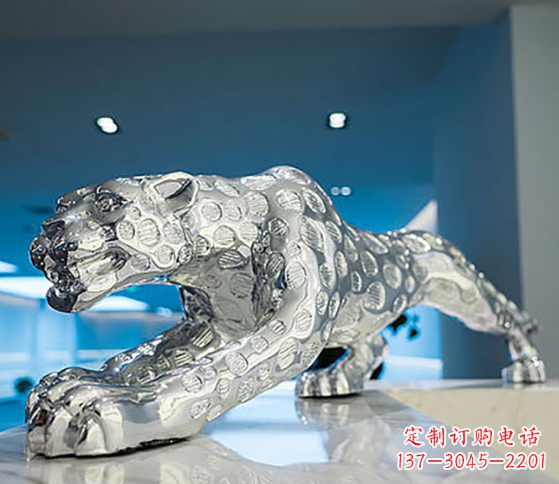 安阳豹子雕塑工艺品