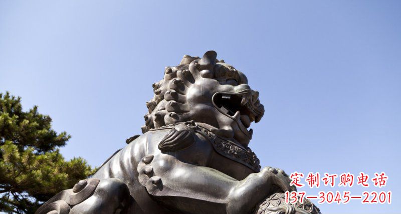 安阳北方铜狮子铜雕