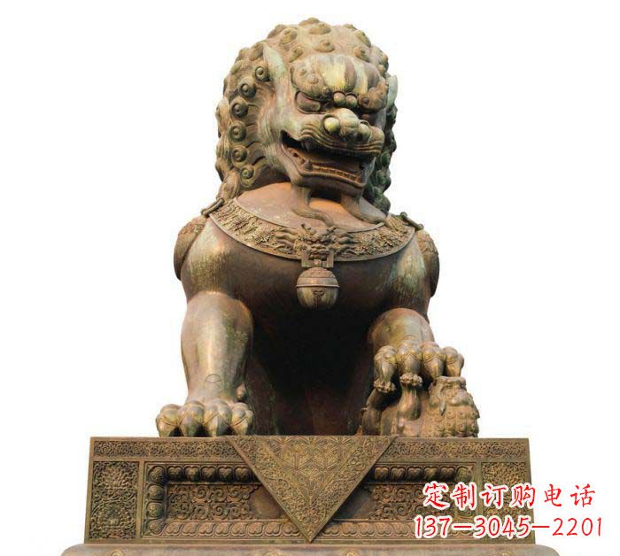 安阳北京狮大型狮子铜雕