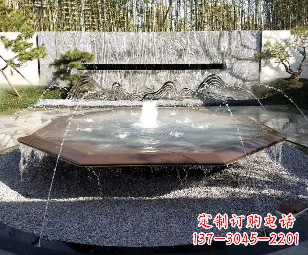 安阳别墅不锈钢假山雕塑