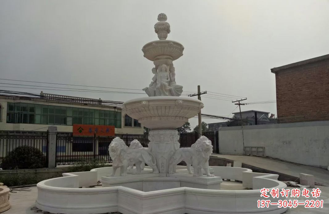 安阳别墅大型欧式喷泉石雕