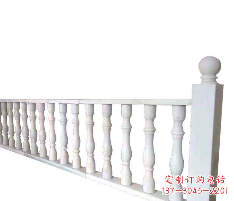 安阳别墅汉白玉栏杆景观石雕