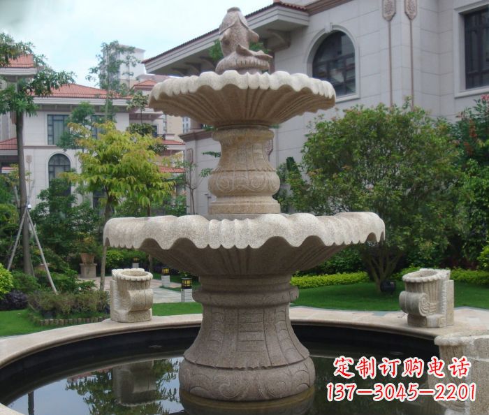 安阳别墅景观欧式喷泉石雕 (3)