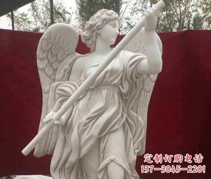 安阳别墅景观天使人物石雕