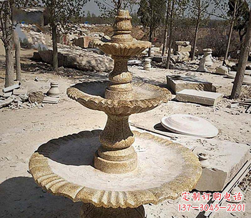 安阳别墅石雕景观喷泉