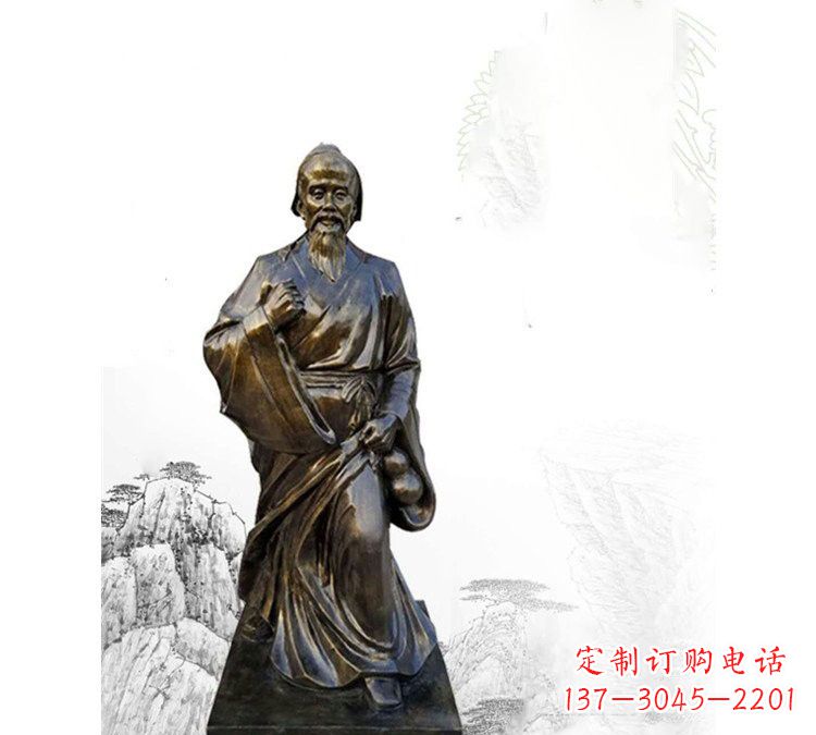 安阳玻璃钢仿铜华佗