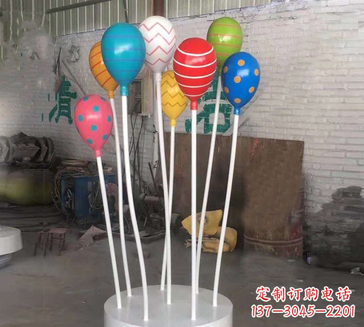 安阳玻璃钢仿真彩绘气球