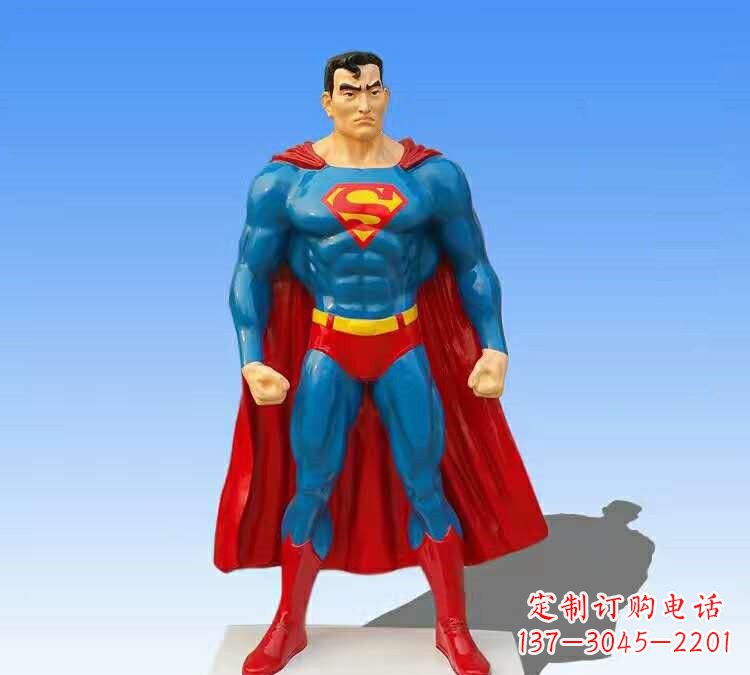 安阳玻璃钢仿真超人