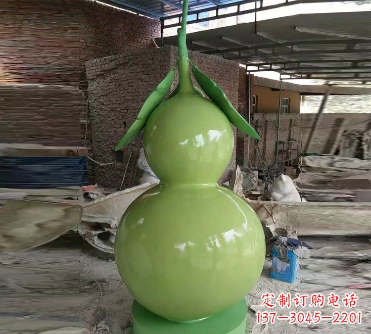 安阳玻璃钢葫芦雕塑——艺术中的精美之作
