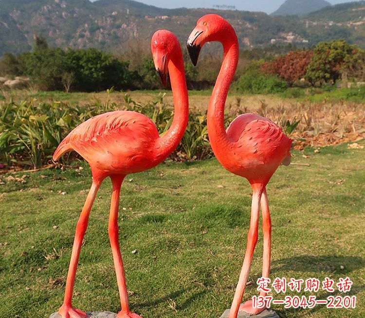 安阳玻璃钢仿真火烈鸟