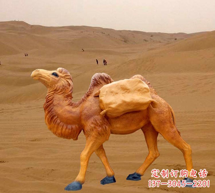 安阳玻璃钢仿真骆驼