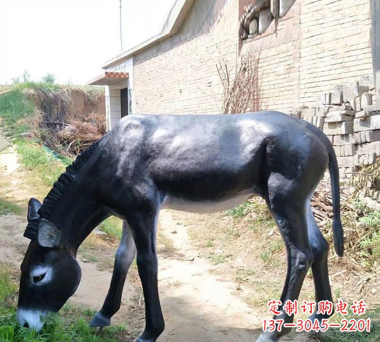 安阳玻璃钢仿真毛驴