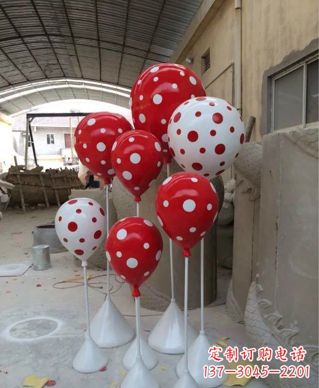安阳玻璃钢仿真气球雕塑
