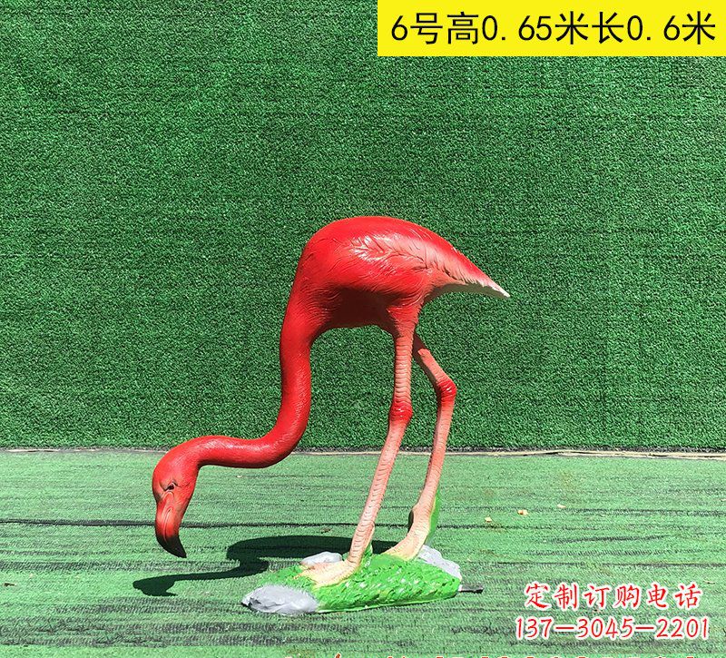 安阳玻璃钢火烈鸟雕塑222