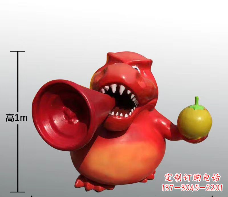 安阳玻璃钢卡通仿真动物雕塑