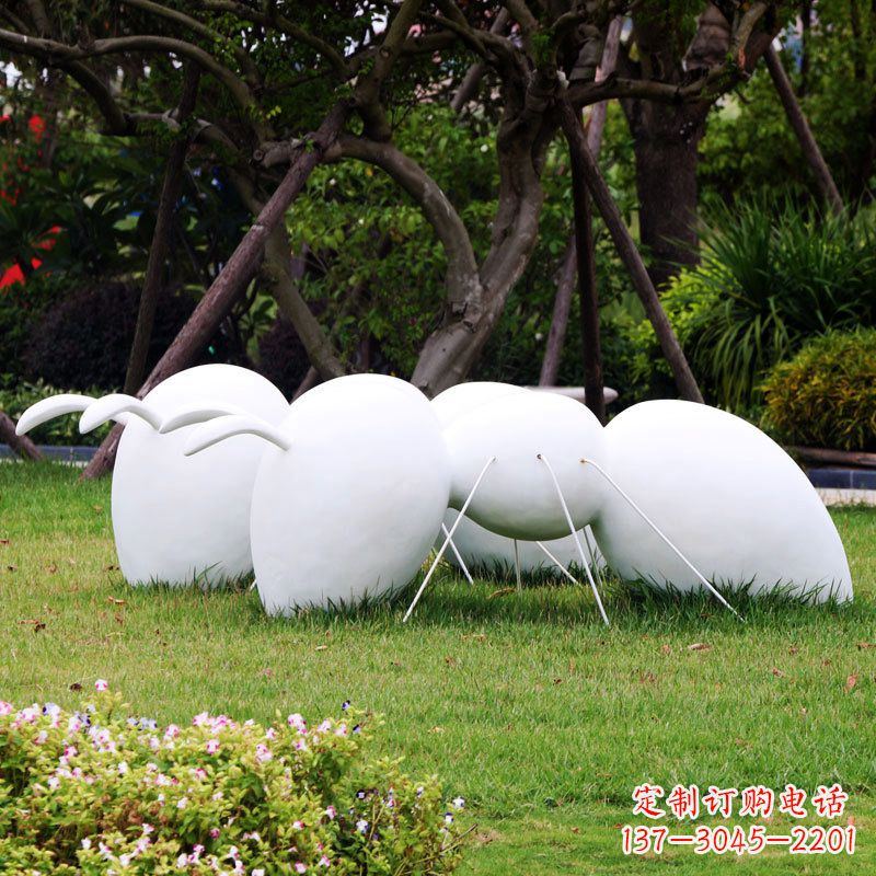 安阳玻璃钢蚂蚁公园雕塑