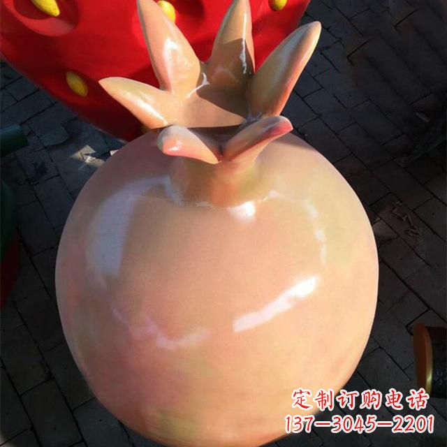 安阳玻璃钢石榴雕塑