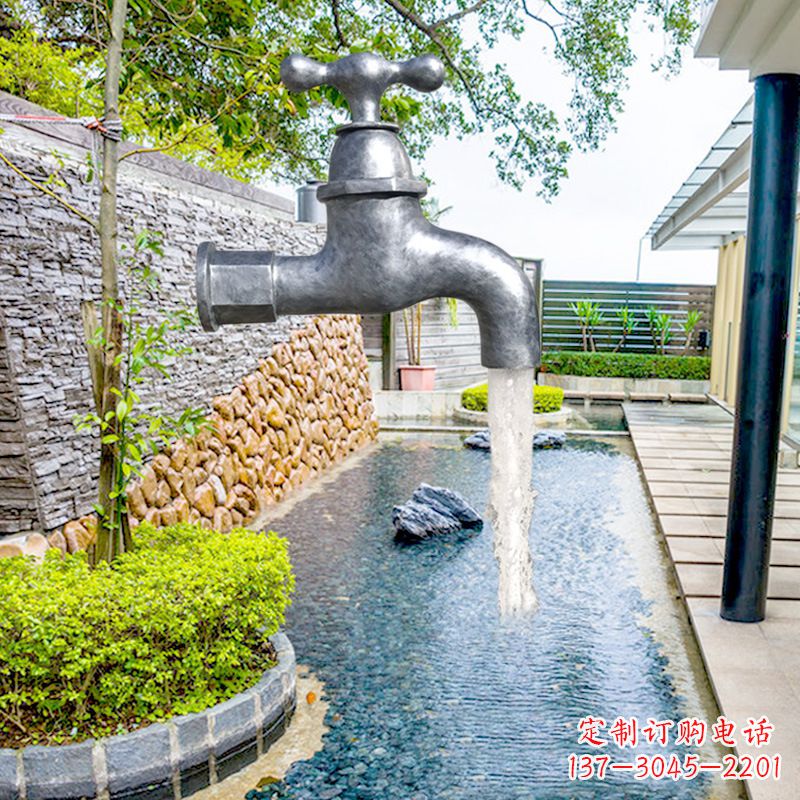 安阳玻璃钢水龙头喷泉