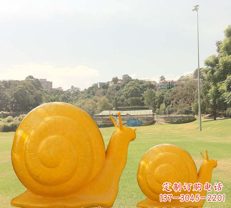 安阳玻璃钢蜗牛雕塑