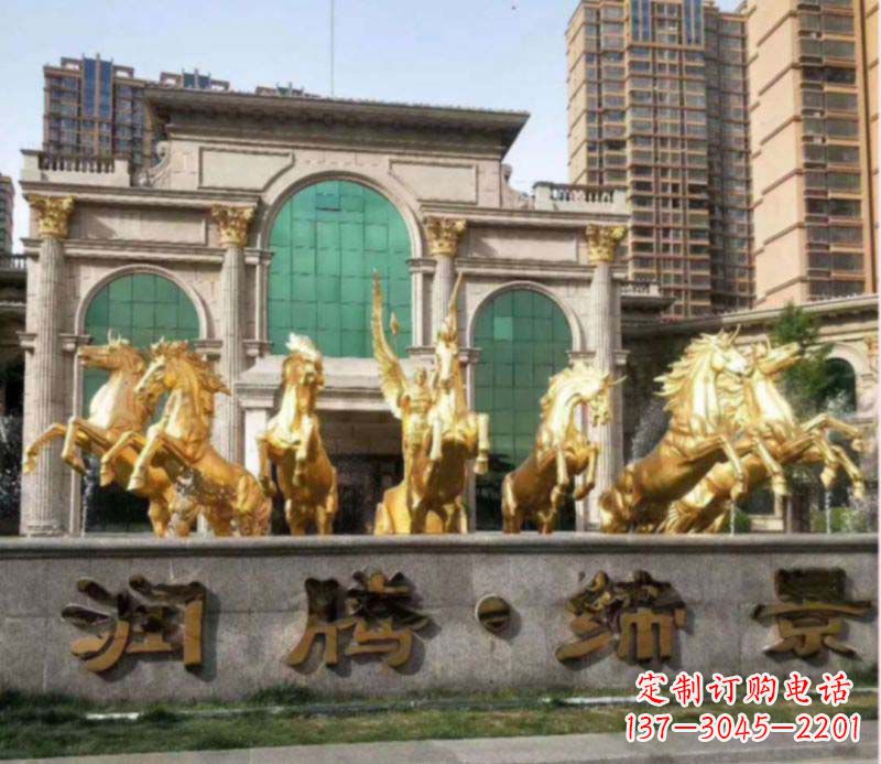 安阳不锈钢阿波罗战车雕塑