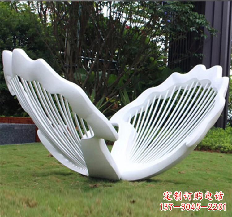 安阳不锈钢贝壳雕塑
