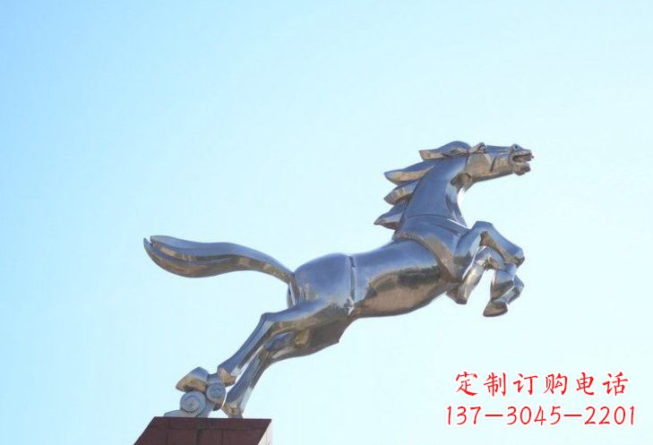 安阳不锈钢奔马雕塑