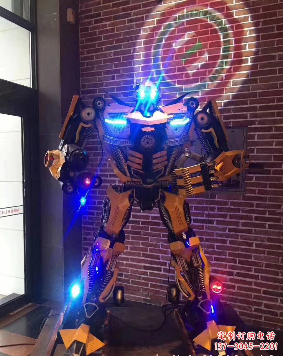 安阳不锈钢变形金刚雕塑