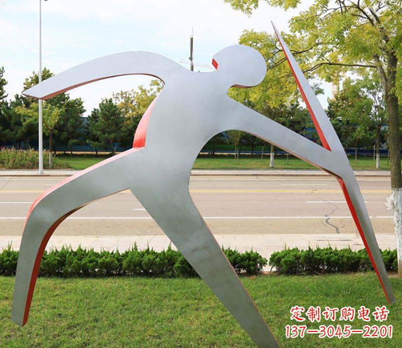 安阳不锈钢标枪景观雕塑
