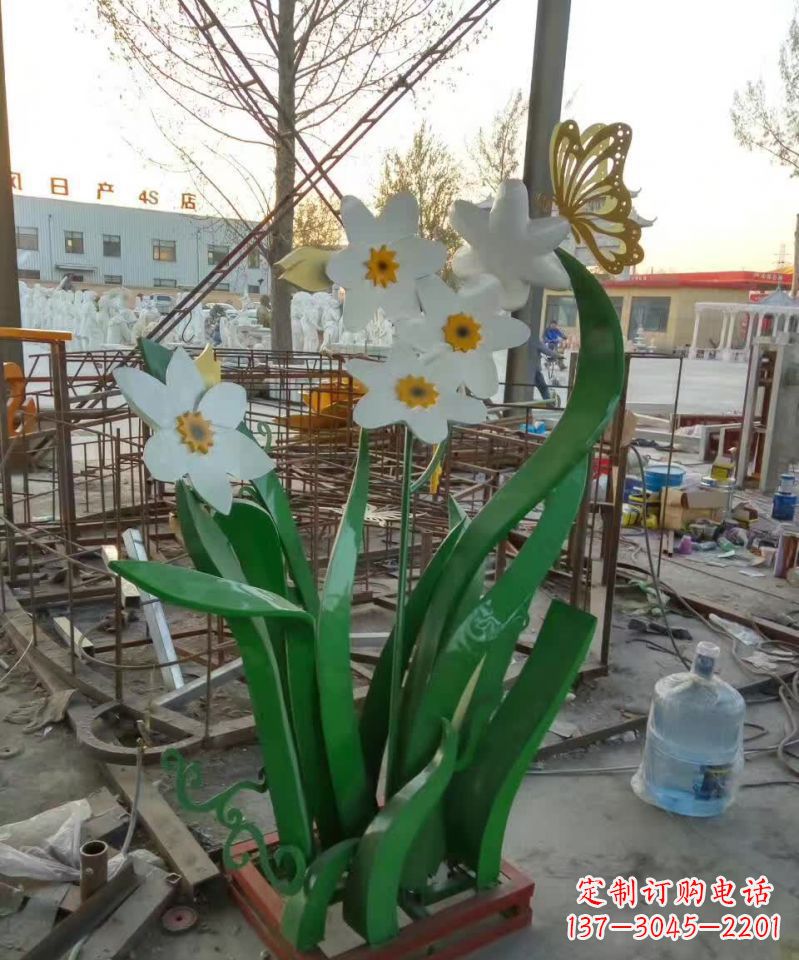 安阳不锈钢城市紫荆花雕塑