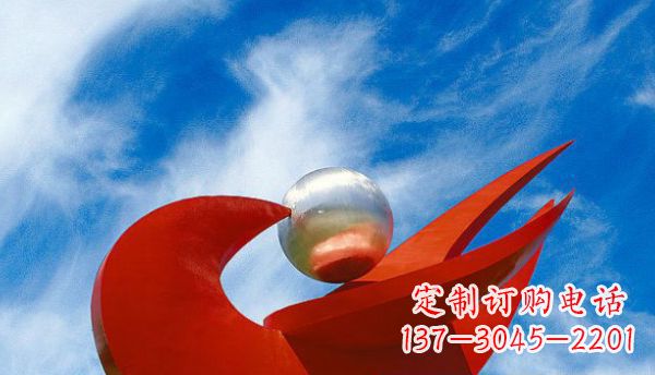 安阳不锈钢抽象鸽子广场雕塑