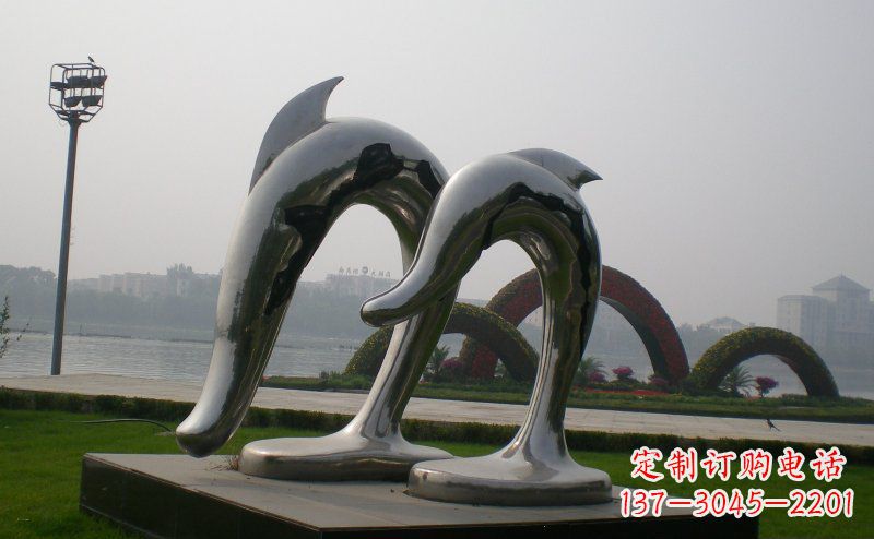 安阳不锈钢抽象海豚