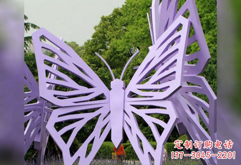安阳不锈钢抽象蝴蝶雕塑