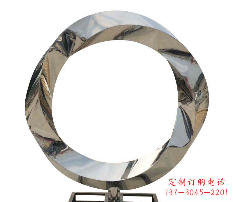安阳不锈钢抽象圆环