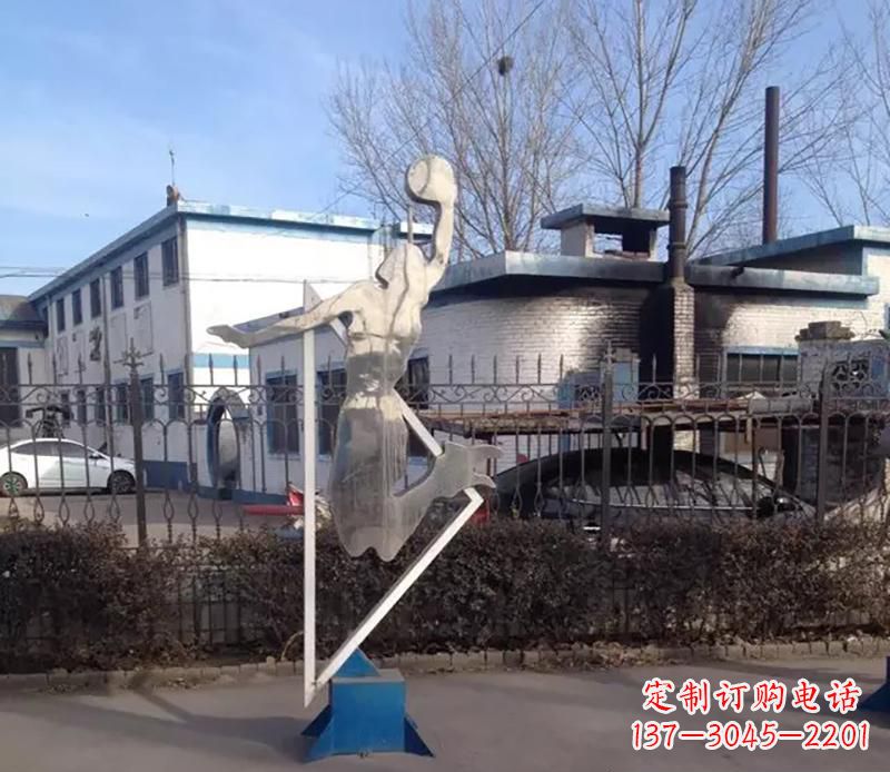 安阳不锈钢打高尔夫雕塑