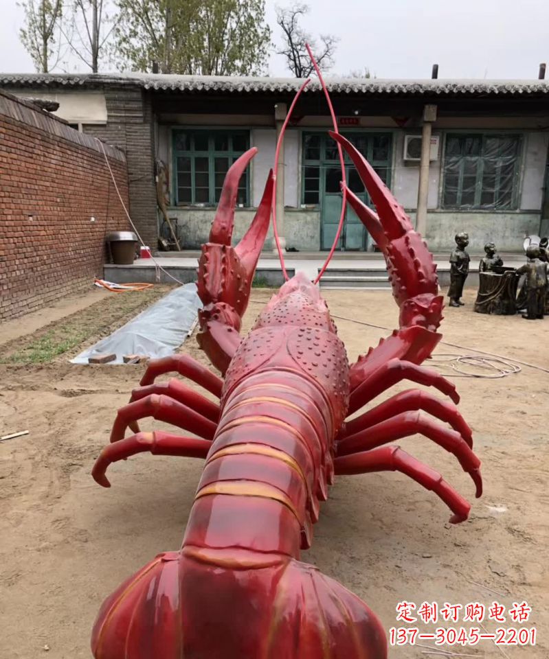安阳不锈钢大龙虾雕塑