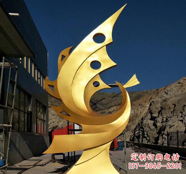 安阳不锈钢大型凤凰雕塑