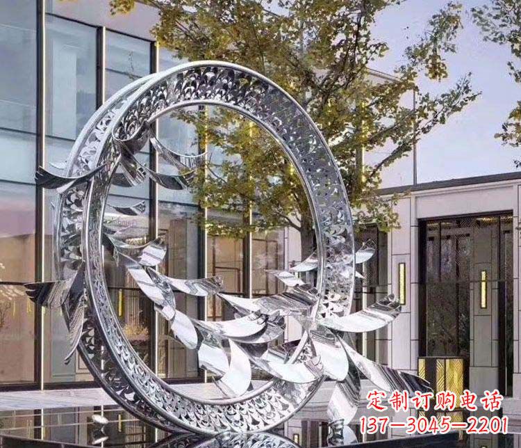 安阳不锈钢大雁雕塑