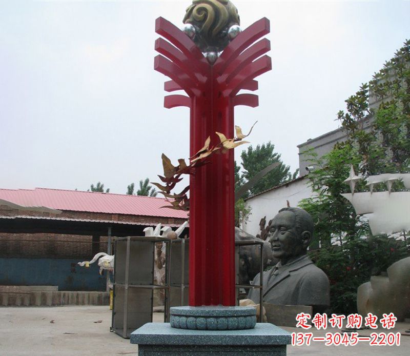 安阳不锈钢大雁飞翔雕塑