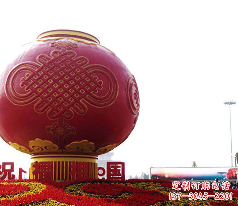 安阳不锈钢灯笼雕塑