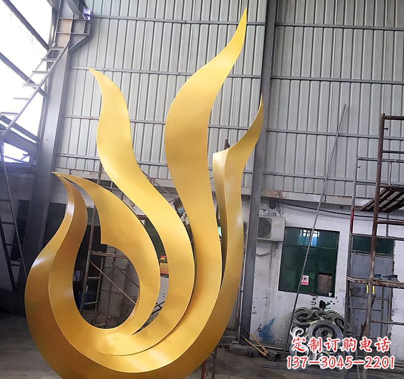 安阳不锈钢仿真艺术凤凰雕塑