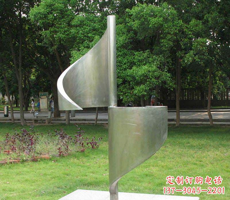 安阳不锈钢风车雕塑 (2)