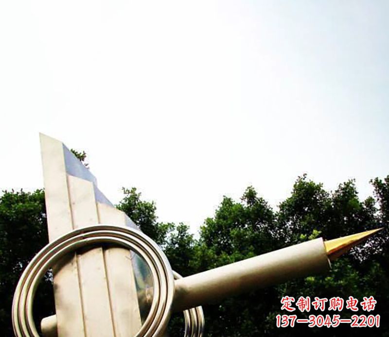 安阳不锈钢钢笔雕塑